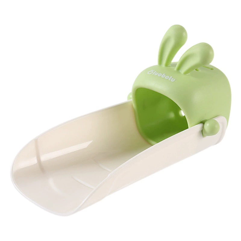 Бытовой детский мультяшный смеситель-удлинитель, брызгозащитный водный смеситель для ванной комнаты, милый кролик