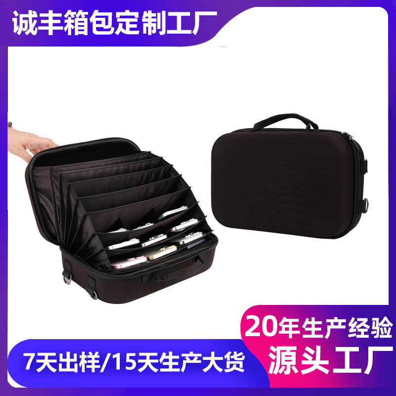 Hard Shell Bag with Large Capacity for Live Broadcast of Multiple Mobile Phones, News Self-Media Bag, Multiple Mobile Phone Boxes, Storage Box Bag Customization Hard Shell Bag with Large Capacity for Live Broadcast of Multiple Mobile Phones, News Self-Media Bag, Multiple Mobile Phone Boxes, Storage Box Bag Customization