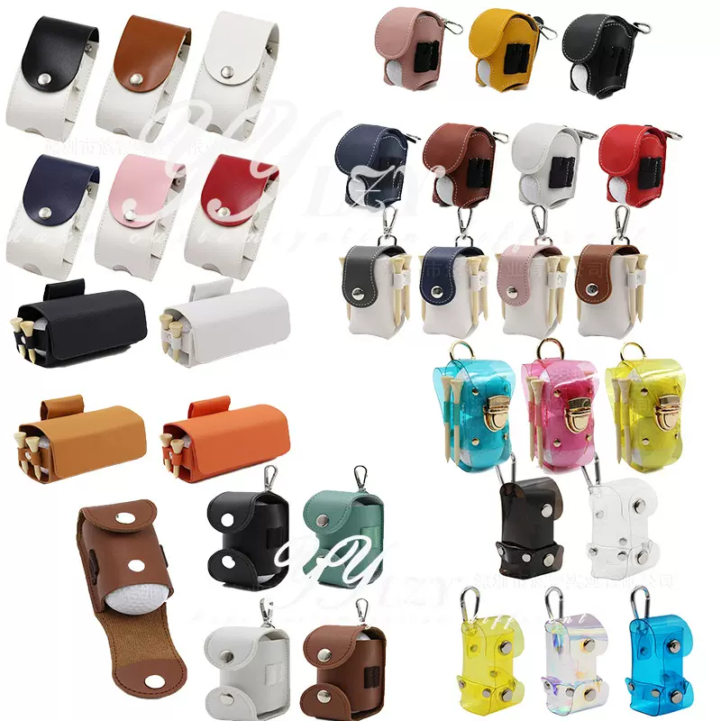 多款现货高尔夫球包挂腰式GOLF球钉套装包球袋迷你高尔夫球收纳包