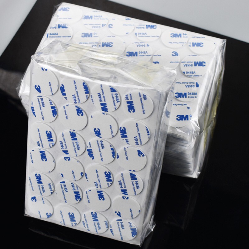 スポット白半透明黒 3 メートル両面テープ高粘度カラーボックス粘着剤本物の 9448A ティッシュペーパー両面テープ|undefined