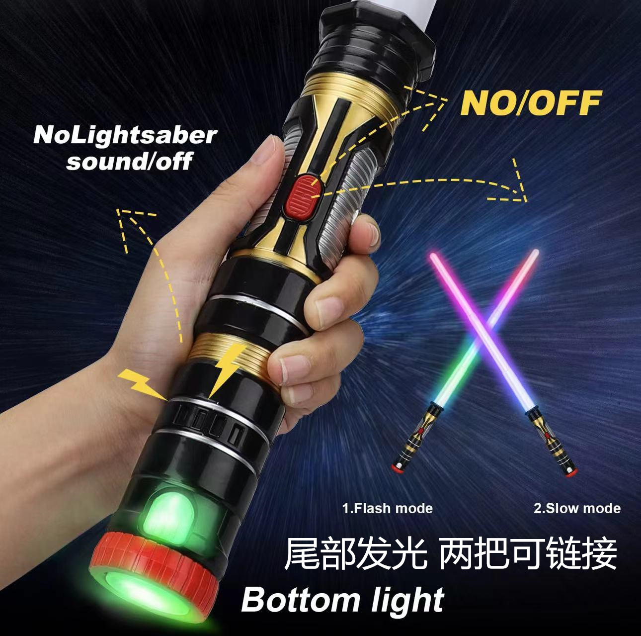 Transfronterizo Amazon Planet Wars sable de luz espada láser espada luminosa retráctil juguete palo de luz palo láser palo