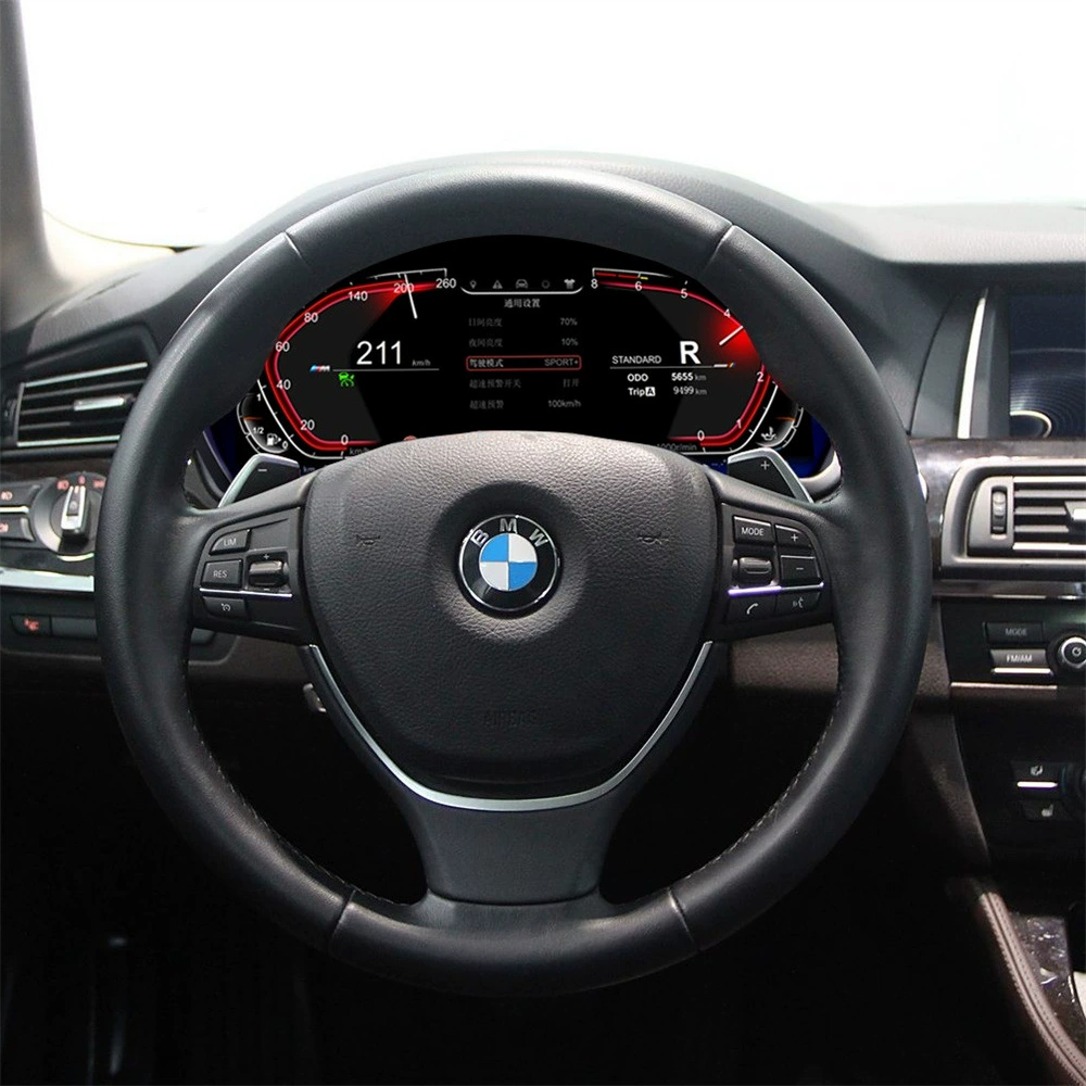 Подходит для BMW X6 F16 14-17, система NBT/EVO, приборная панель 12,3-дюйма, сборка прибора