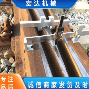 Digital display rail wear measuring instrument light weight easy to operate reading intuitive railway wear instrument