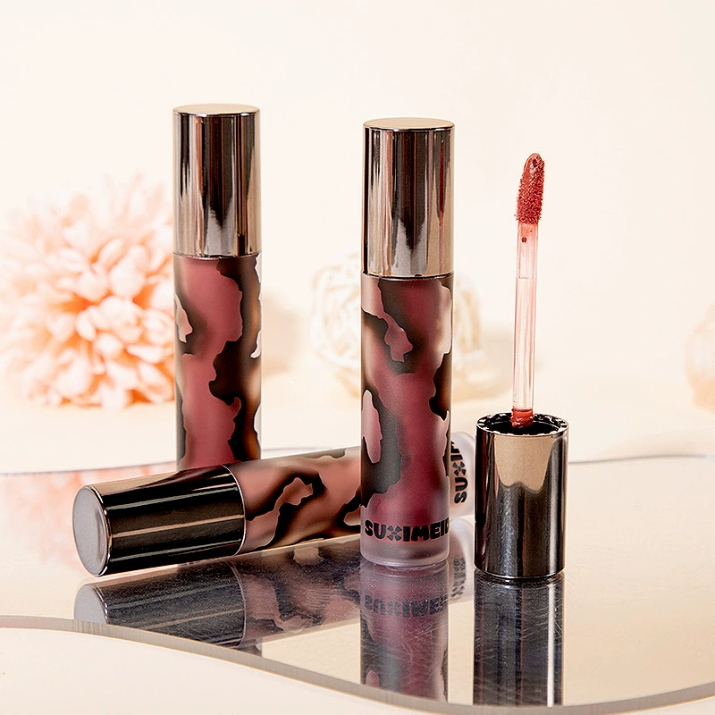 Матовая помада для губ Mud (Suci Meida S9906), Velvet Matte Lip Balm 2.7 g, долговременные цвета