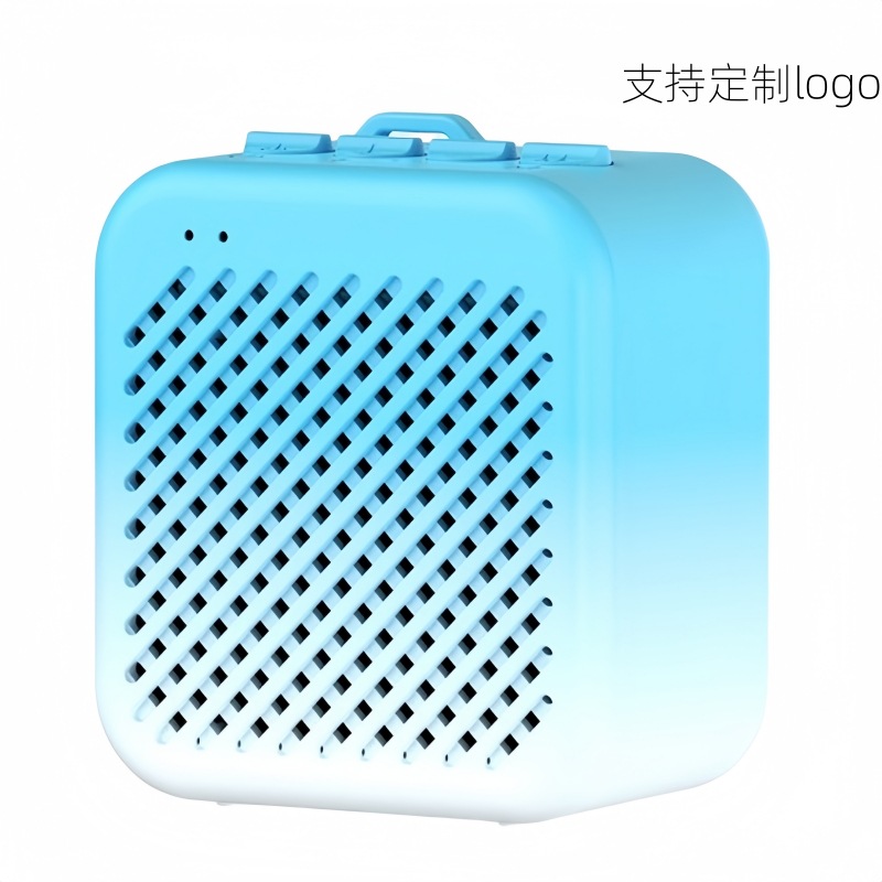 Altavoces Bluetooth portátiles de cable mini subwoofer al aire libre compatible con tarjetas TF para reproducir regalos de color macarón