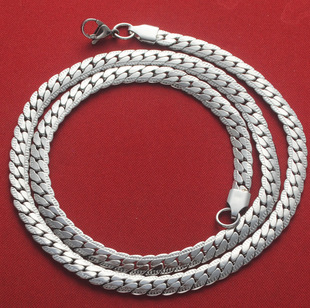 European and American Cuban Necklace Men's Trendy High Street Ins Hip-Hop Thick Chain Titanium Steel Encrypted Embossed Chain Girls' Trendyy Accessories