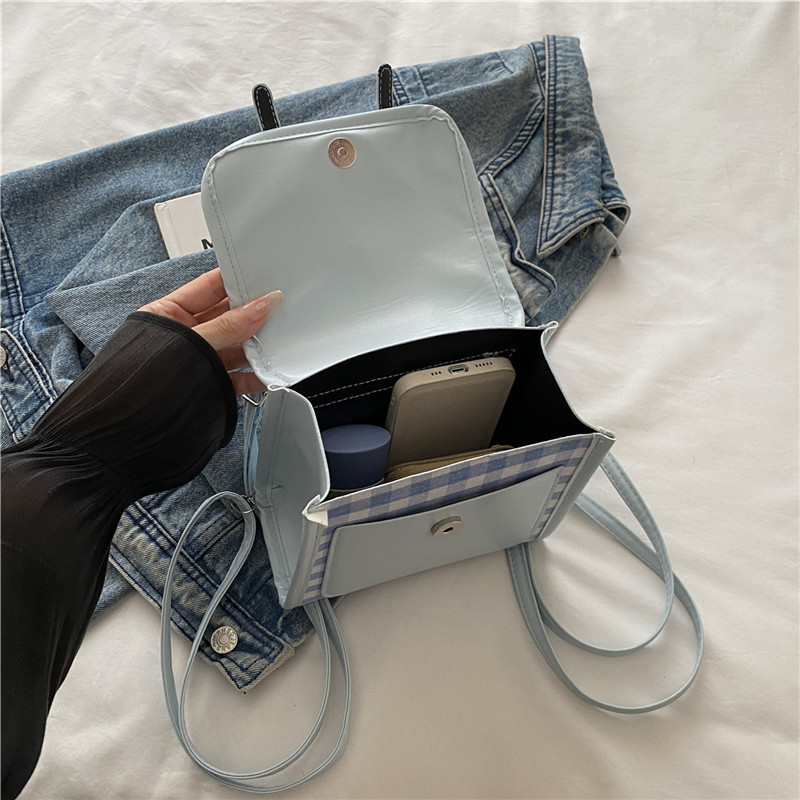 Women's Mini Backpack College Style Crossbody Bag Versatile Bag_voghion.com