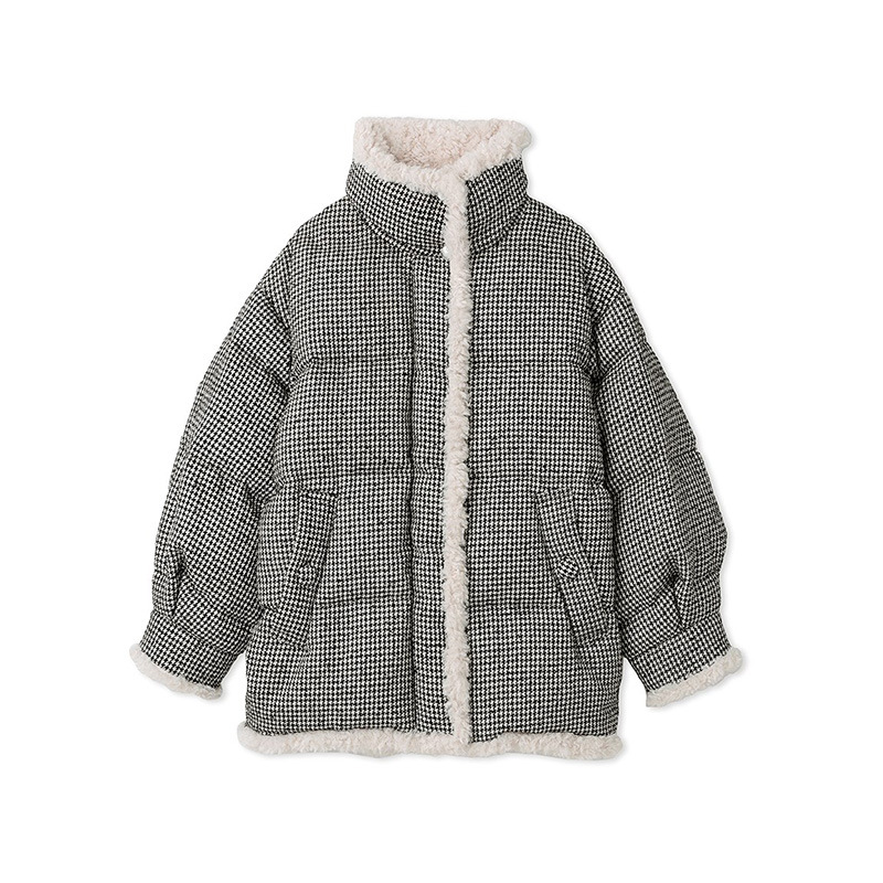 Hooded Bread Jacket in Blue