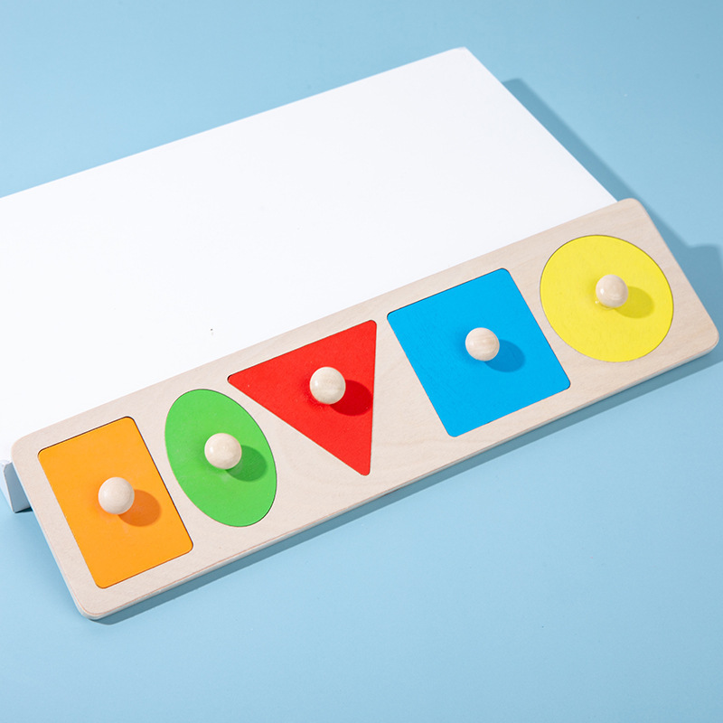 Tablero de clasificación de formas geométricas, juguetes de madera para niños y niñas, reconocimiento de colores, bloques educativos para la primera infancia. image 16