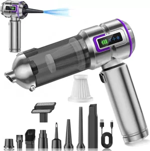 Cross-Border Household Car Vacuum Cleaner Car Wireless Large Suction Super Powerful Small Handheld Mini Vacuum Cleaner