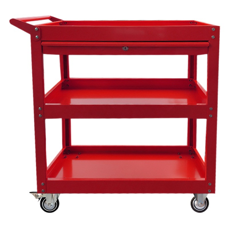 重型引き出し式工具車雑物収納車工場自動車修理手押し車部品棚移動作業台