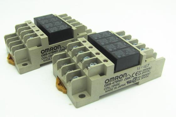 欧姆龙终端继电器G6B-47BND DC24 高耐用型继电器欧姆龙