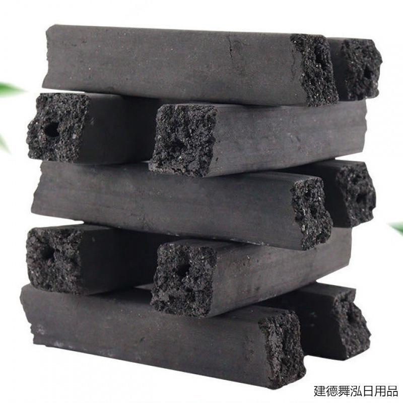 Barbecue Carbon Home Smokeless High Temperature Flammable Burning Resistant Charcoal Barbecue Shop Wholesale Mechanized Carbon Fruit Wood Bamboo Charcoal Dance