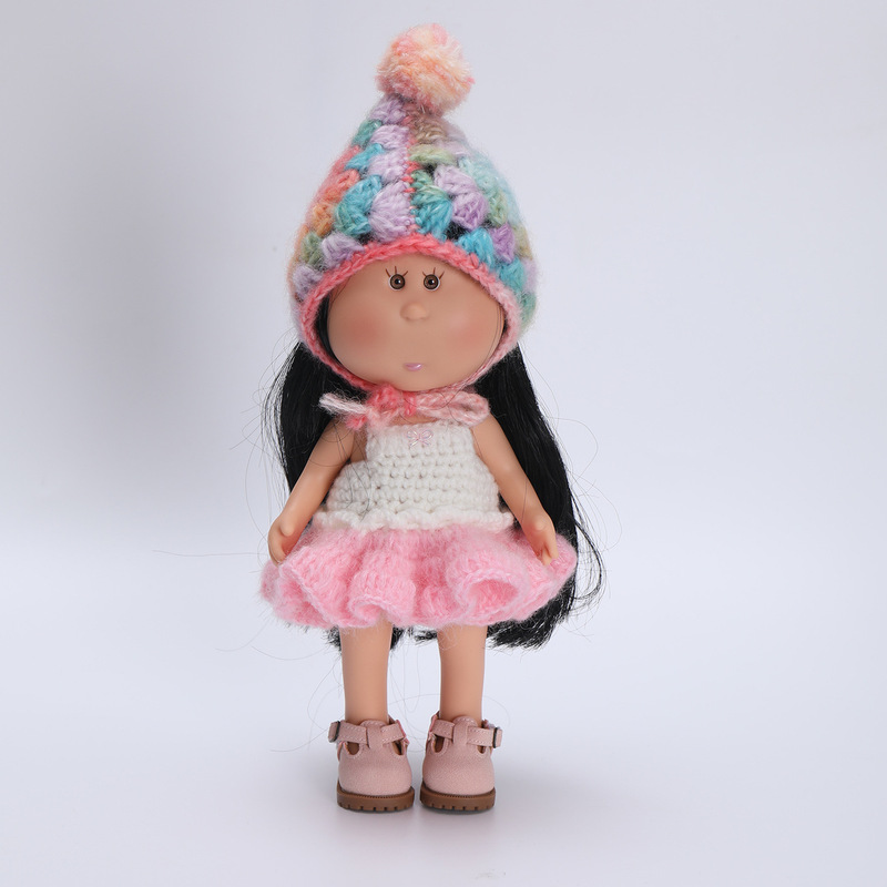 Suitable for 24cm Potato Doll Mia Clothes, Dress-Up Outfits, Spanish Doll Clothes, Shoes, and Hats