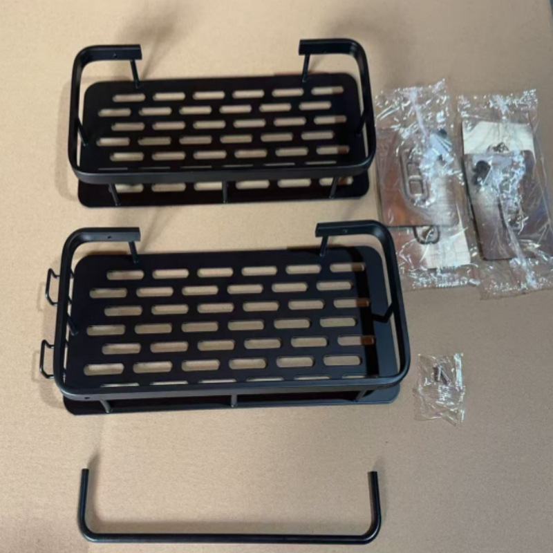 Estante de Baño sin Perforación de Aleación de Aluminio Montado en Pared image 35