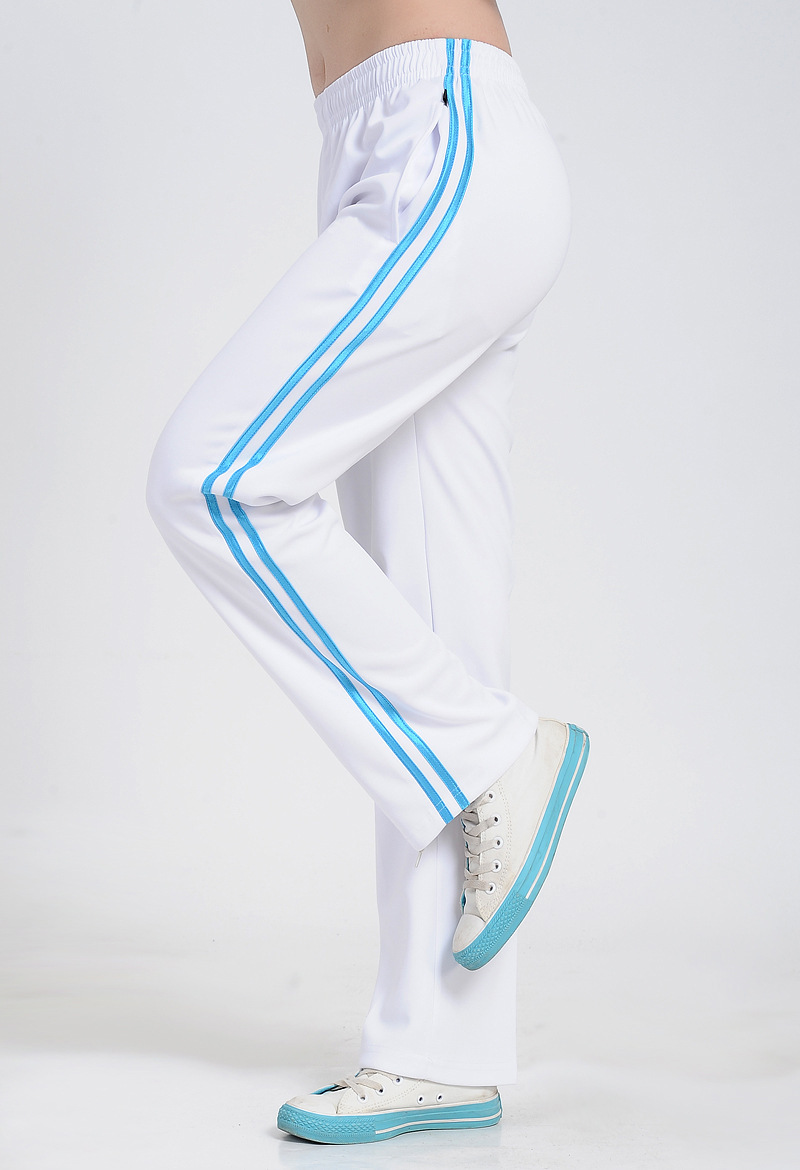 White Pants/blue two bars (thin)