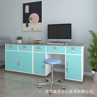 Hospital stainless steel workbench laboratory console Medical Disposal Table regulator Dental Clinic laboratory table