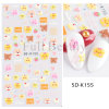 Nail stickers, three dimensional cartoon fake nails for nails, suitable for import, new collection