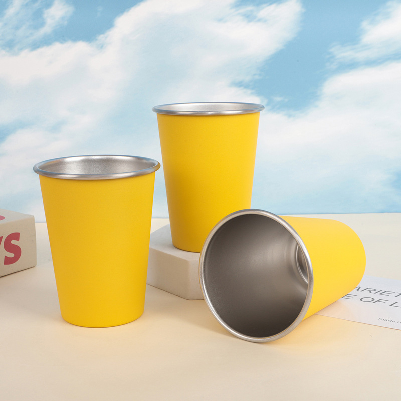 SU7Ultra with stainless steel 304 cup reusable beer cold drink cup 304 camping cup can be customized SU7Ultra with stainless steel 304 cup reusable beer cold drink cup 304 camping cup can be customized