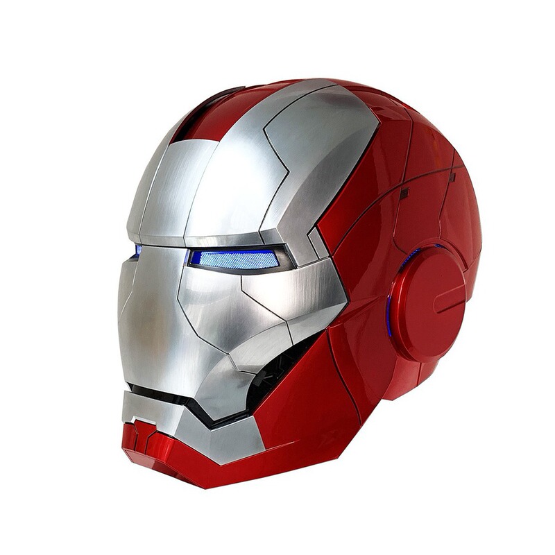 アイアンマン ヘルメット ジャスパー 1:1 コレクタブル MK5 ヘルメット インテリジェント音声起動 スリーインワン テクノロジーが光る開閉可能|undefined