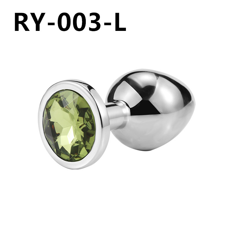 Volver corte metal anal plug adulto hombres y mujeres SM compartir masturbación clímax sexy anal plug adulto suministros pequeño mediano grande