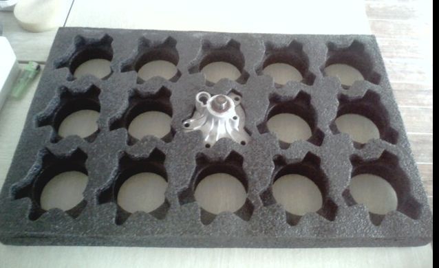 厂家供应黑色珍珠棉零部件成型泡沫/黑色珍珠棉成型