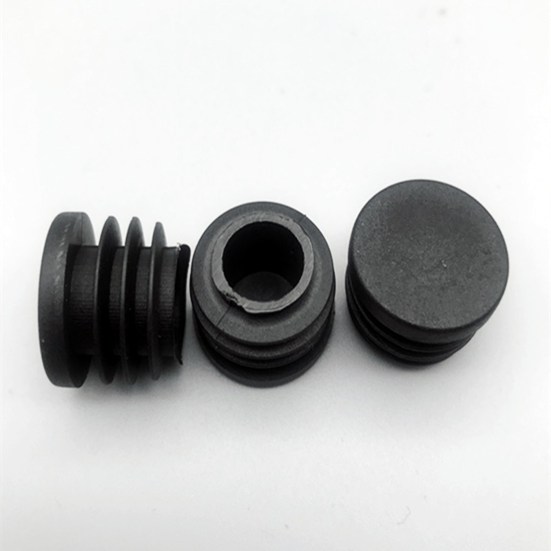 供应直径53mm圆管塞 钢管家具堵头脚塞 塑料胶塞