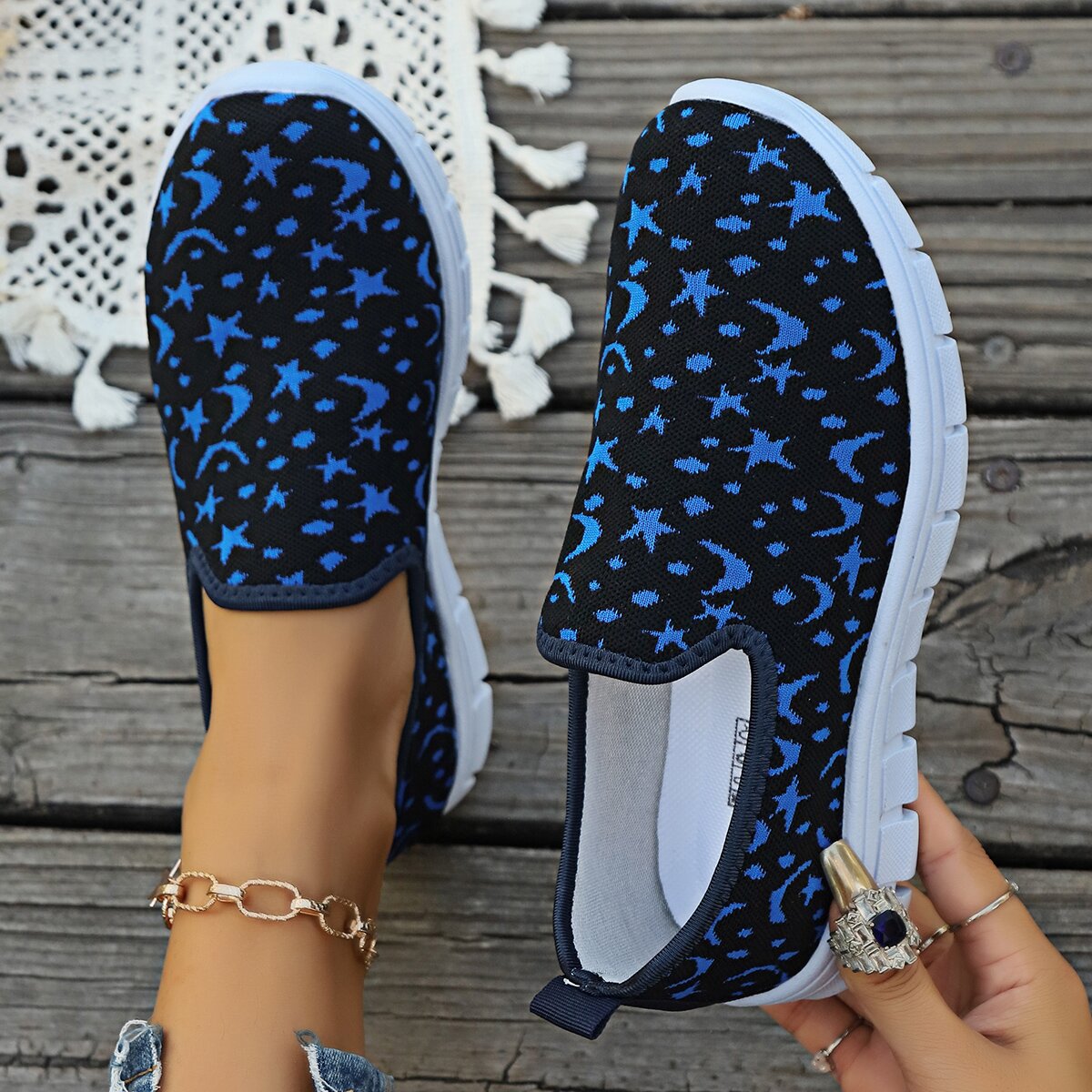 Damen Sneaker Aus Atmungsaktivem Mesh Für Den Freizeitbereich_voghion.com