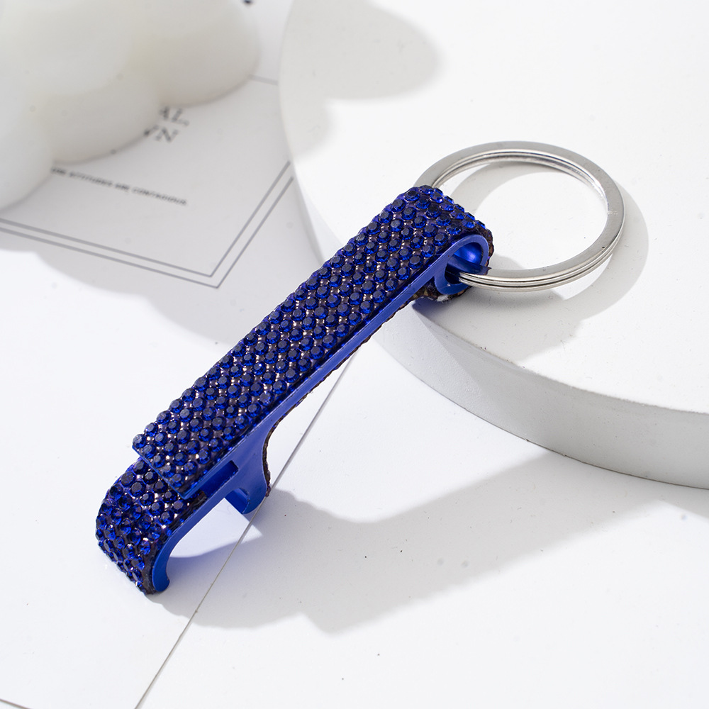 20g Weight Rhinestones Inlay Material Can Openers, Keychain Classification 1 Piece Quantity Daily Occasion Aluminium Alloy Material Geometric Pattern Unisex Gender Classic Style Style 1 Piece Classic Style Geometric Aluminium Alloy Rhinestones Unisex Can Openers Keychain 7