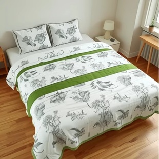 Tiktok Trending New Summer Air Conditioning Quilt, Summer Cooling Quilt for Student Dormitory, Single Summer Quilt, Machine Washable and Washable Quilt