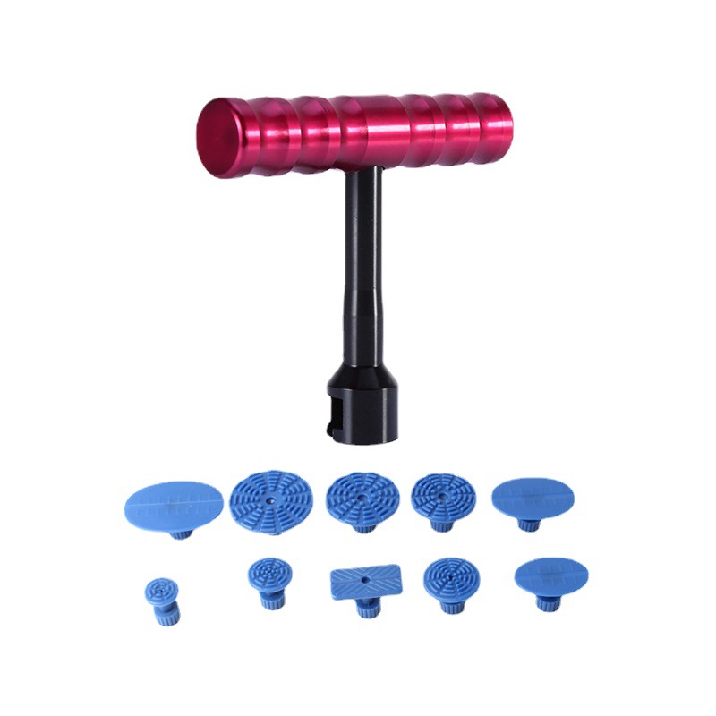 三智扬汽车凹陷修复工具拉拔器套装垫片胶垫10蓝胶件凹陷修复神器