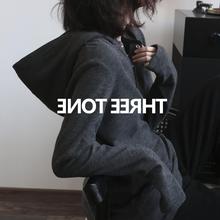 一件包邮 这打底单穿都是绝了！磨毛加绒长袖连帽宽松打底衫T恤女