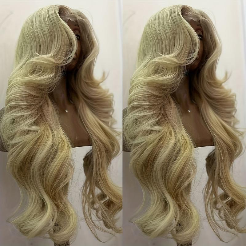 2025 New Model Cross-Border Dropshipping New Hot-Selling Gold Loose Wave Lace Wig Cross-Border Dropshipping