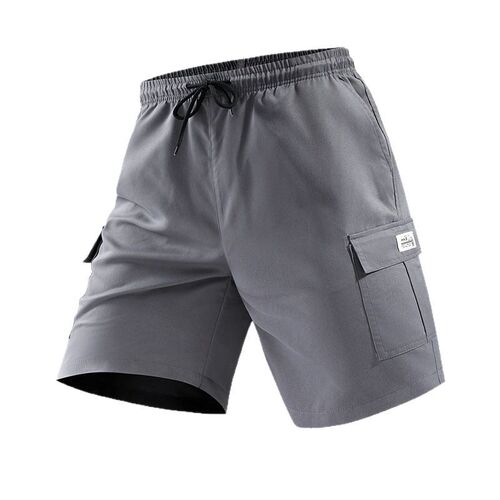 [European Size] Work shorts men's summer thin American loose casual pants men's fashion brand large size