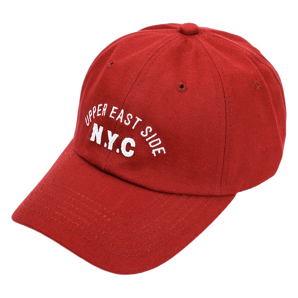 Gorra de béisbol de primavera y verano moda de estilo coreano de las mujeres todo partido cara-mirando pequeño sombrero para el sol estudiante pareja masculina gorra enarbolada