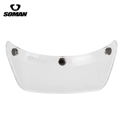 Dəbilqə (Kaska) aksesuarları, Brim Motorcycle Retro Helmet - transparent-large-size