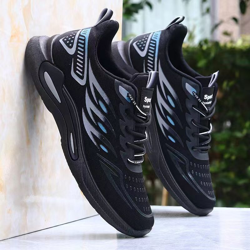2025 New Casual Fashion Ice Silk Mesh Running Men's Sports Shoes_voghion.com