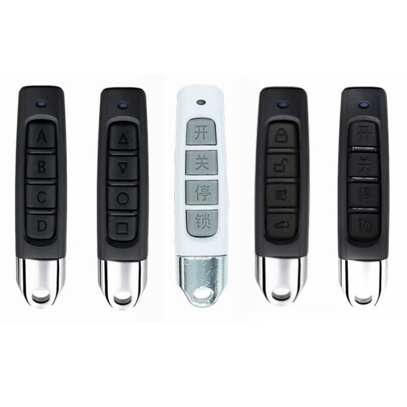 Cross-border e-commerce 433m copy remote control small thumb clone key pair copy shutter garage door wireless remote control Cross-border e-commerce 433m copy remote control small thumb clone key pair copy shutter garage door wireless remote control