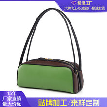 跨境单肩包新款时尚简约包包女大容量软皮上班通勤包高品质腋下包