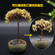 New Crystal Fortune Tree Decoration Wine Cabinet Desktop Decoration Home Living Room Citrine Amethyst Money Tree Gift