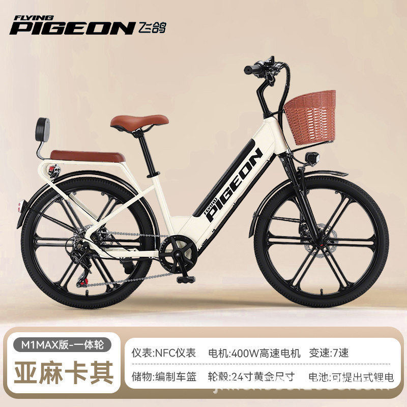 Batería desmontable de paloma de vuelo eléctrica de litio para bicicleta de montaña vehículo eléctrico ligero de asistencia para hombres y mujeres