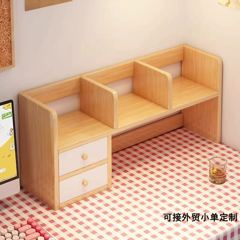 Простая стойка для хранения Студенческий стол Спальня Складка для хранения в общежитии Небольшой книжный шкаф Рабочий стол Книжная полка