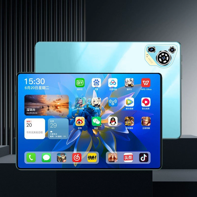 Смартф/tablet Snapdragon 888 2025 новый ультра-четкий экран 5G пропуск может подключать к офису развлекательной