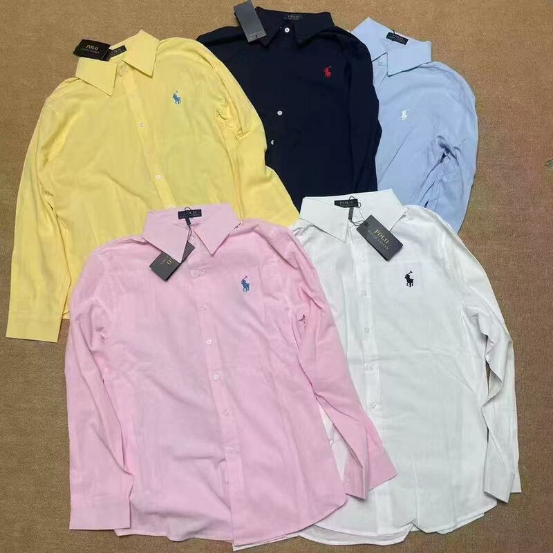 [Ready Stock] Raff Linen Shirt Women's Long Sleeve Polo Casual Loose Commuting Jacket Spring and Summer Thin Sun Protection Clothing