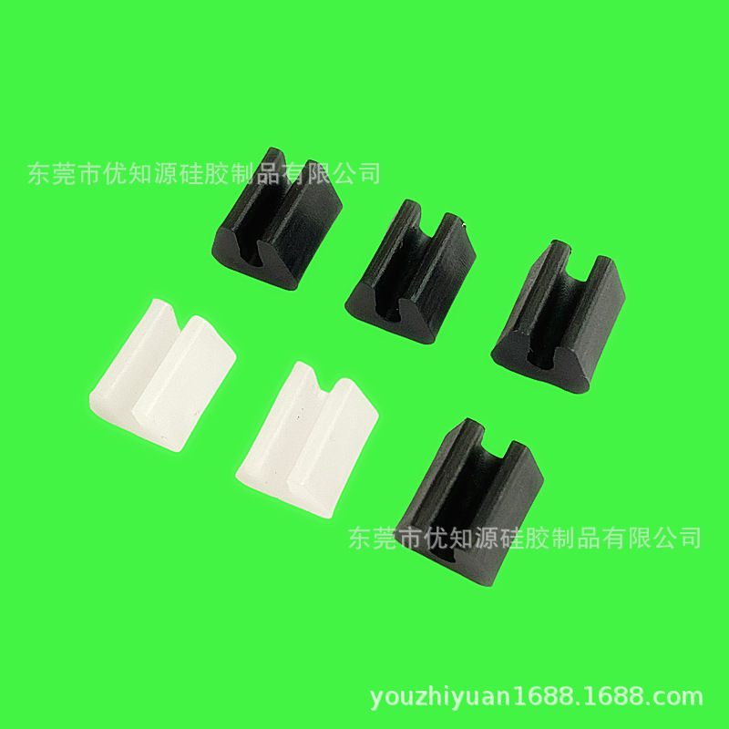 开口脚垫 U型管卡垫椅子塑料防滑脚垫 圆形塑料平底坑垫