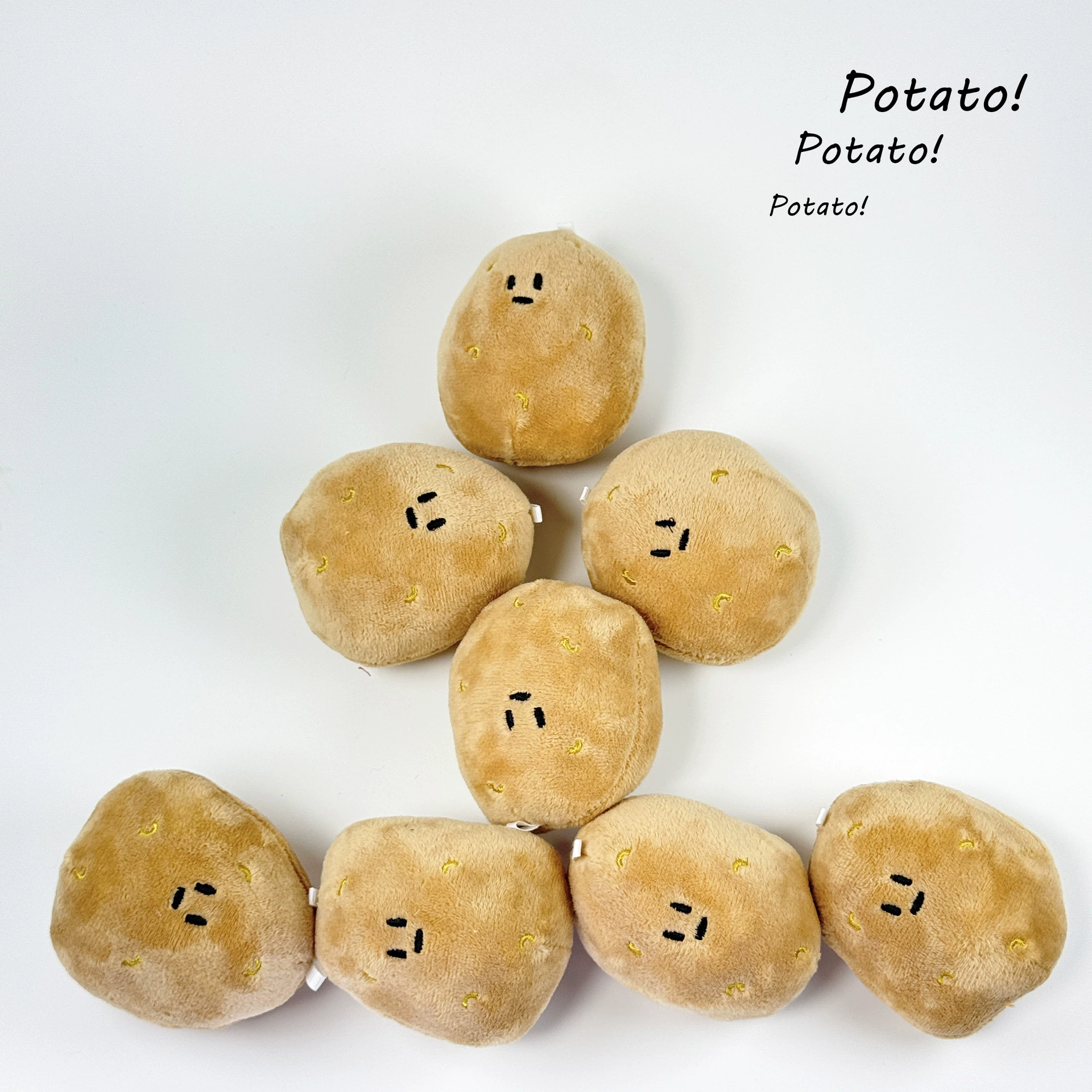 Супер милый плюшевый брелок-кукла в виде южного маленького картофеля, подвеска для сумки, подарок на день рождения, оптовая продажа плюшевых игрушек