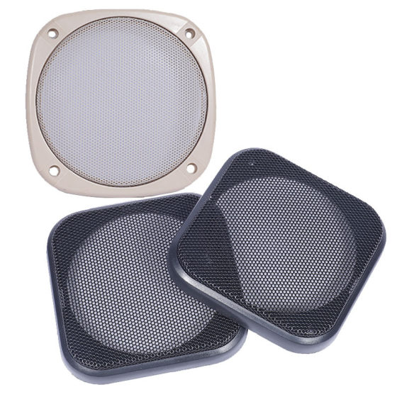 4 inch speaker speaker net cover audio protection mask square net cover dust cover iron net car horn modification