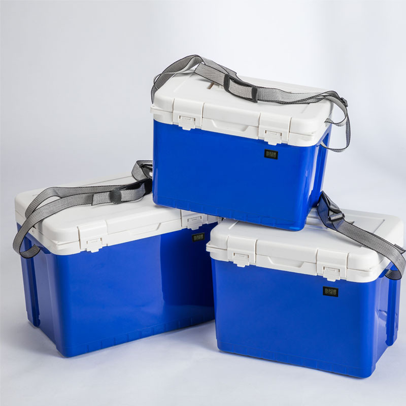 14/18/27L疫苗冷藏箱药品试剂血液户外送检冷链标本箱便捷保温箱