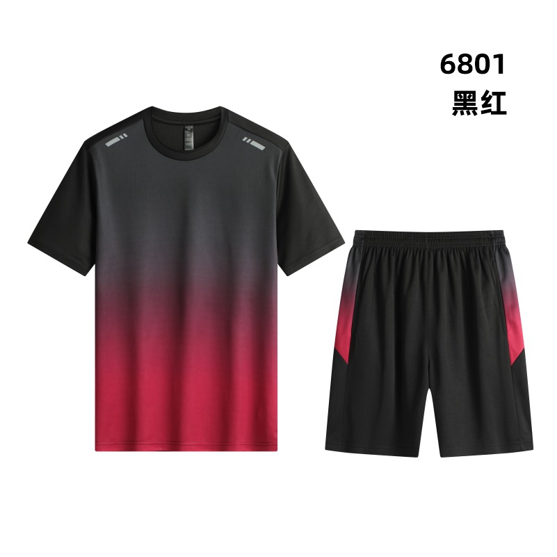 6801 블랙 레드