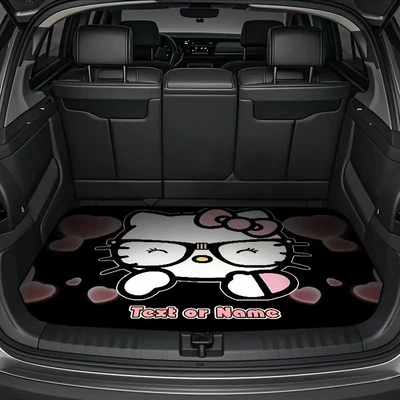 temu Amazon Cute Hello Kitty | Avtomobil döşəmə paspasları - sanrio-trunk-10-75100cmcrystal-velvet